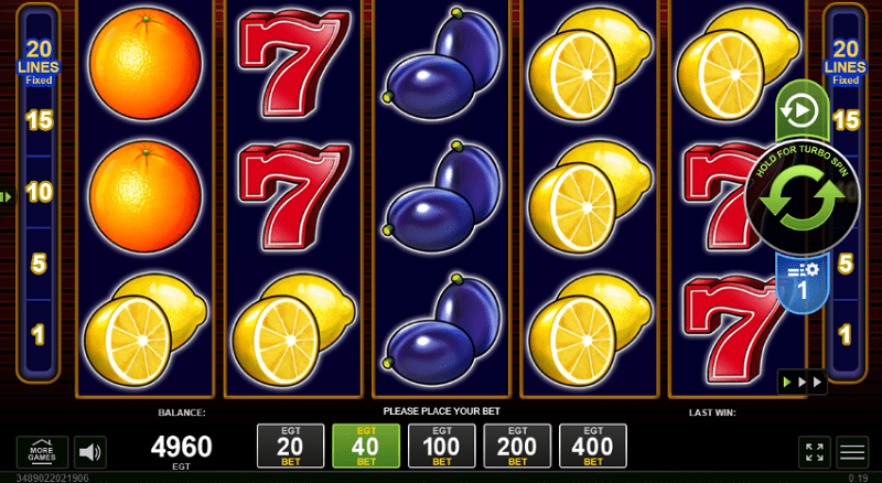 fruit machines - of the best payout pokies