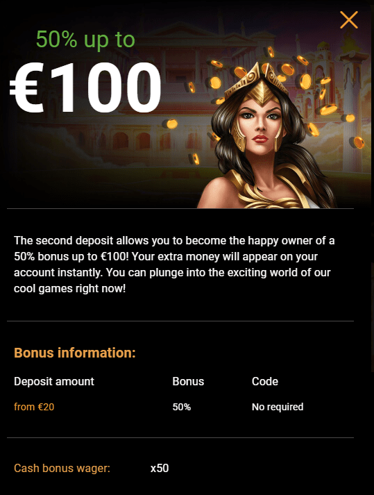 Welcome Bonus At Casino Shambala