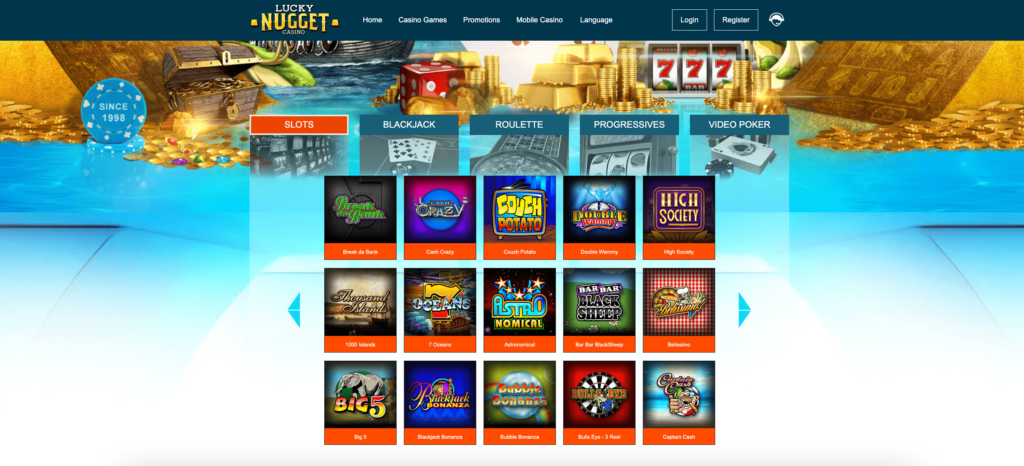 Lucky Nugget Casino slots